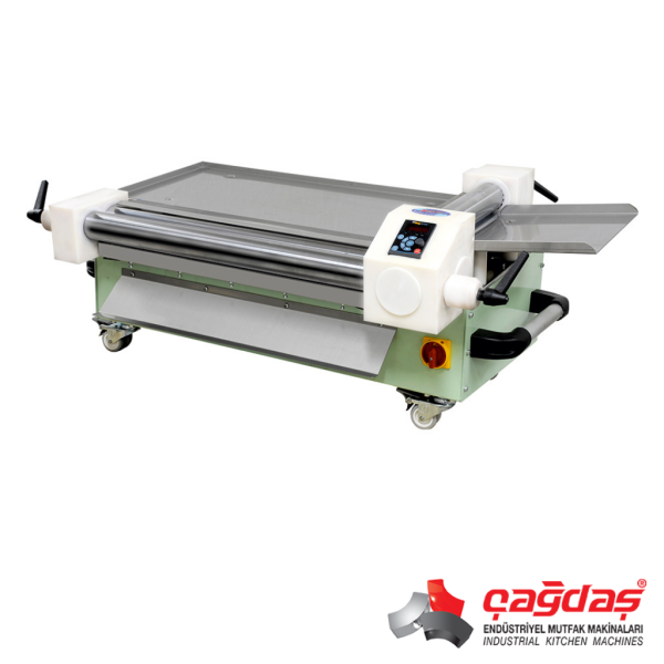 Çağdaş Makina 60 Cm Yatay Yufka Ve Yedek Hamuru Açma Makinesi 220V