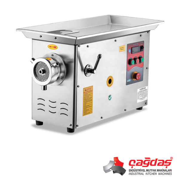 Çağdaş Makina 32 No 32 Lik Sök Tak Kafa Soğutuculu Et Kıyma Makinesi 380V